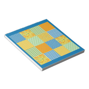 Bloc-notes jonquilles, maquette de campagne