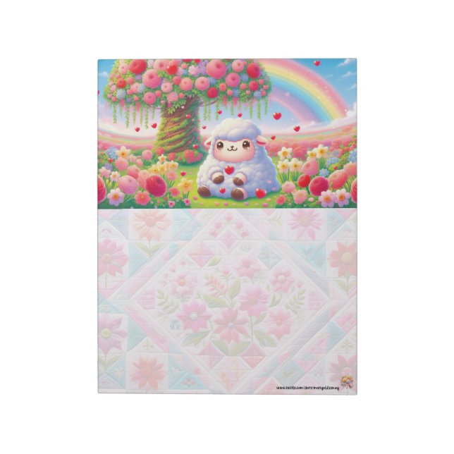 Bloc-notes Kawaii Agneau (Tourné)