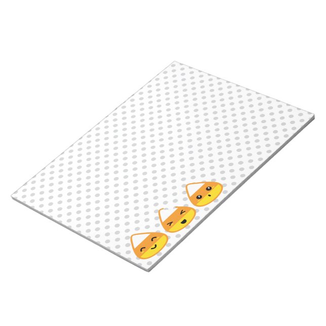 Bloc-notes Kawaii Candy Corn (Incliné)