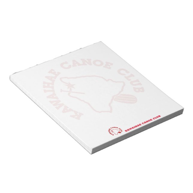 Bloc-notes KCC (Fond d'arrière-plan fané) (Incliné)