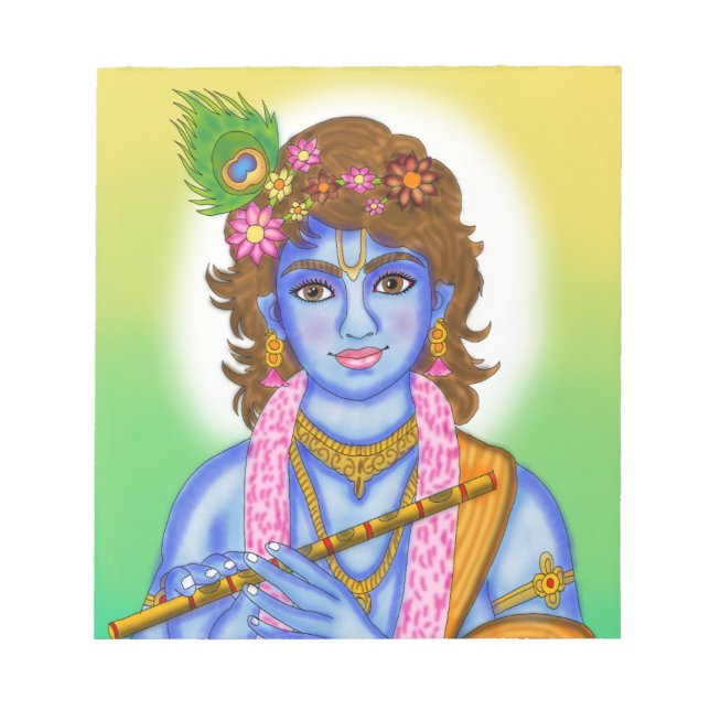Bloc-notes Lord Krishna (Devant)