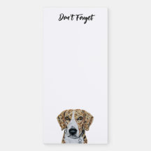 Bloc-notes magnétique beagle