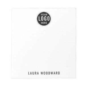 Bloc-notes moderne minimaliste personnalisé simple