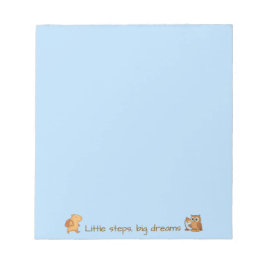 Bloc-notes motivationnel - Capybara & Owl