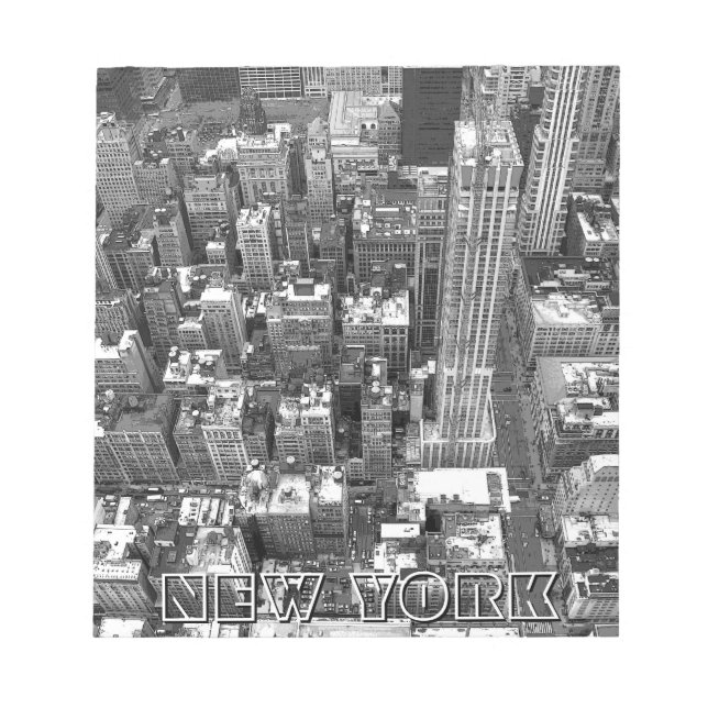 Bloc-notes New York Souvenir Retro NYC Voir le cad (Devant)