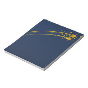 Bloc-notes Nuit étoilée Ciel bleu foncé Étoiles do