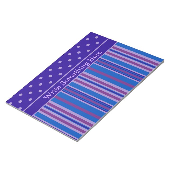 Bloc-notes ou Jotter : Personnaliser les bandes, P (Incliné)