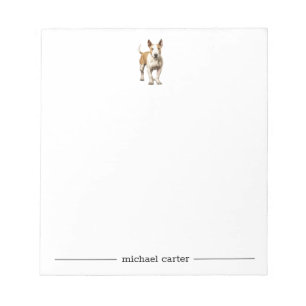 Bloc-notes personnalisé Bull Terrier
