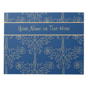 Bloc-notes personnalisé (Jotter) bleu, Motif à eff