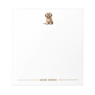 Bloc-notes personnalisé Lhasa Apso