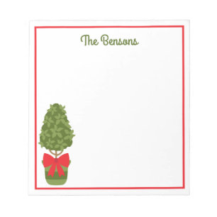Bloc-notes personnalisé Noël