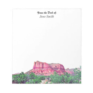 Bloc-notes personnalisé Sedona Arizona