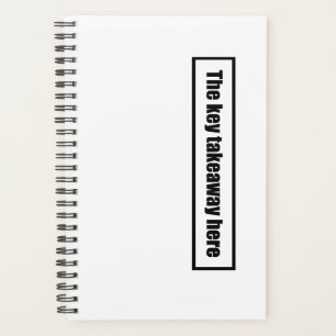 Bloc-notes, Planificateur