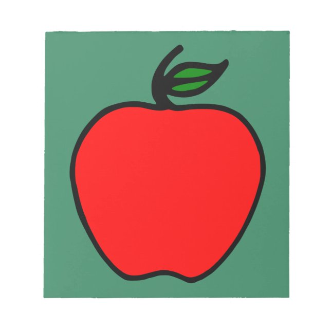 Bloc-notes Pomme Rouge  (Devant)