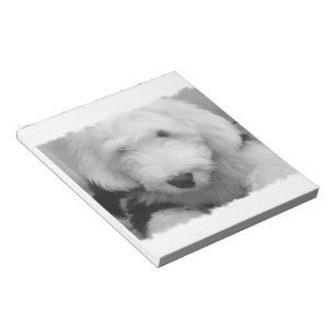 Bloc-notes pour chien mouton