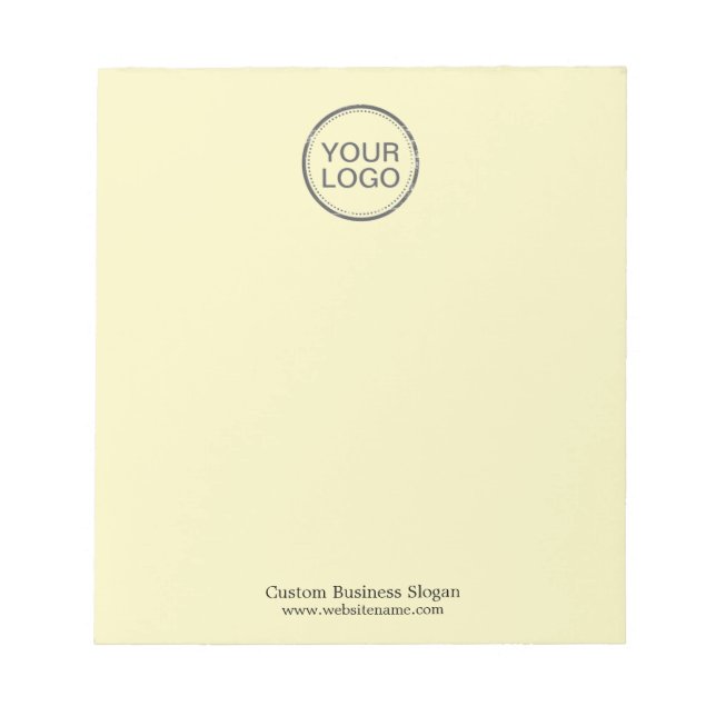 Bloc-notes pour le logo Office ou Business Company (Devant)
