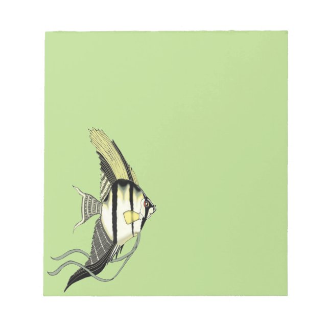 Bloc-notes pour poissons-anges (Devant)