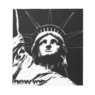 Bloc-notes pour souvenirs de New York Statue des c