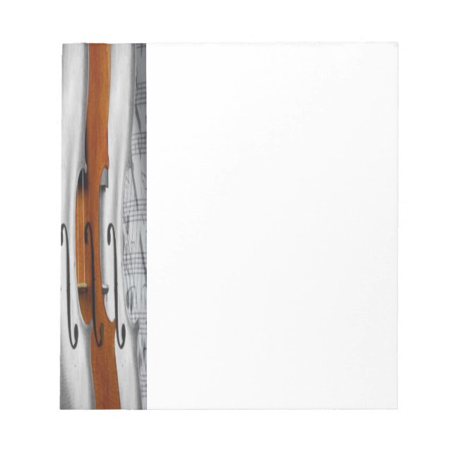 Bloc-notes pour violons (Devant)