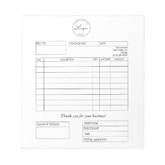 Bloc-notes professionnel personnalisé
