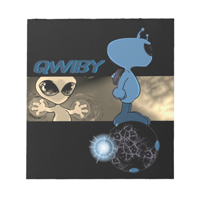 Bloc-notes Qwiby (Devant)