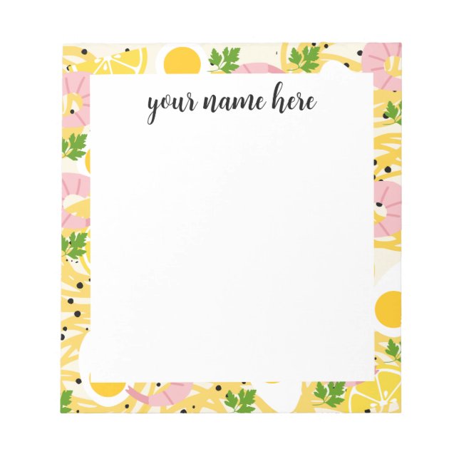 Bloc-notes Ramen personnalisé (Devant)