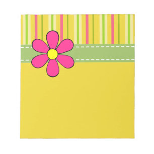Bloc-notes Retro Daisy