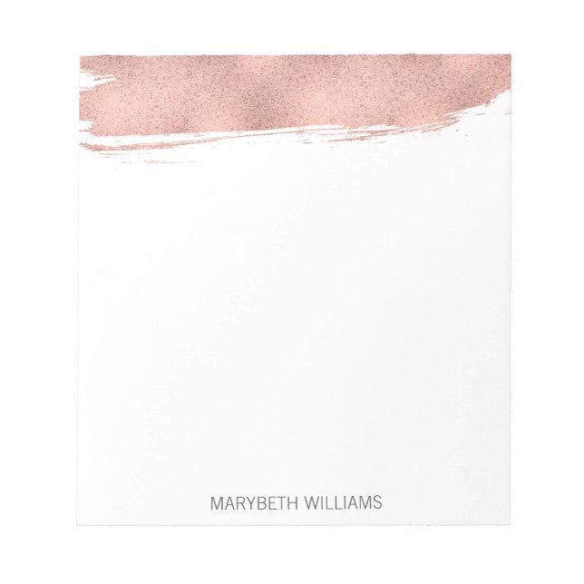 Bloc-notes Rose Gold (Devant)