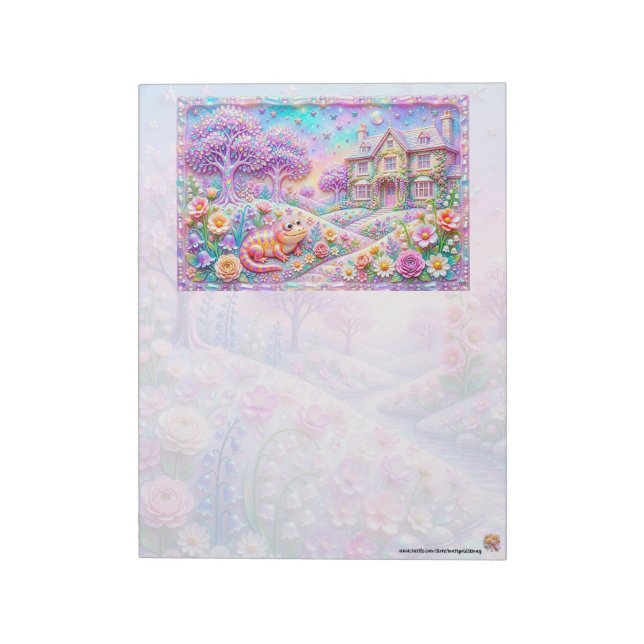 Bloc-notes Salamandre en Verre (Tourné)