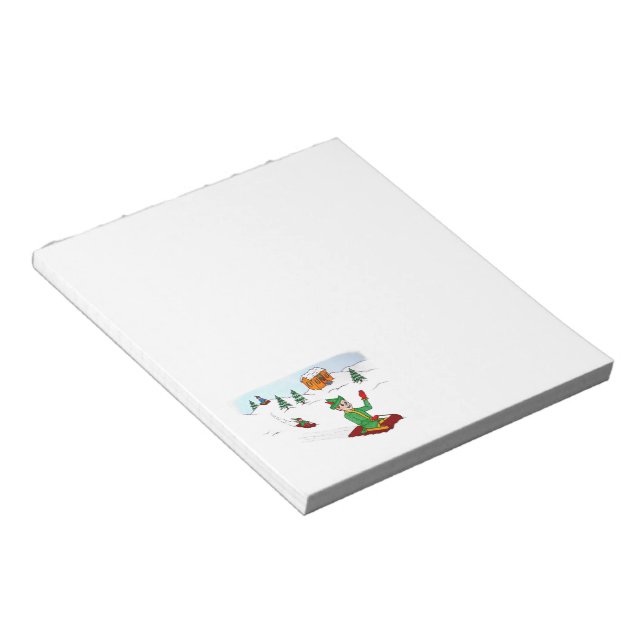 Bloc-notes Scooter l'elfe (Incliné)