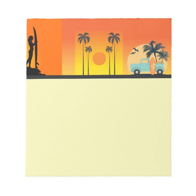 Bloc-notes Sunset (Devant)
