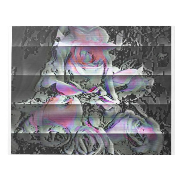 Bloc-notes Techno Bouquet (Devant)