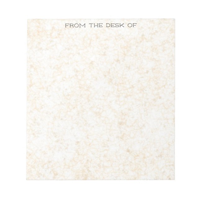 Bloc-notes texturé (Devant)