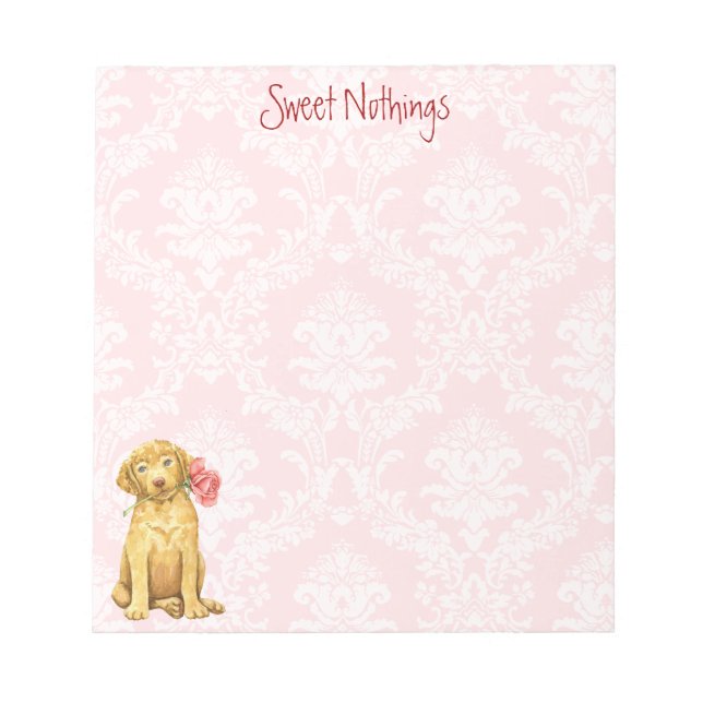 Bloc-notes Valentine Rose Chesapeake Bay (Devant)