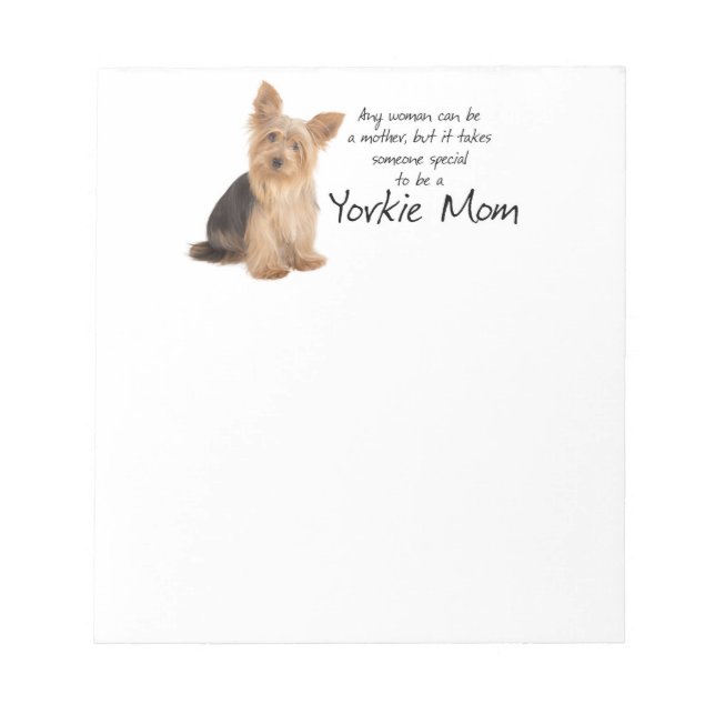 Bloc-notes Yorkie Mom (Devant)