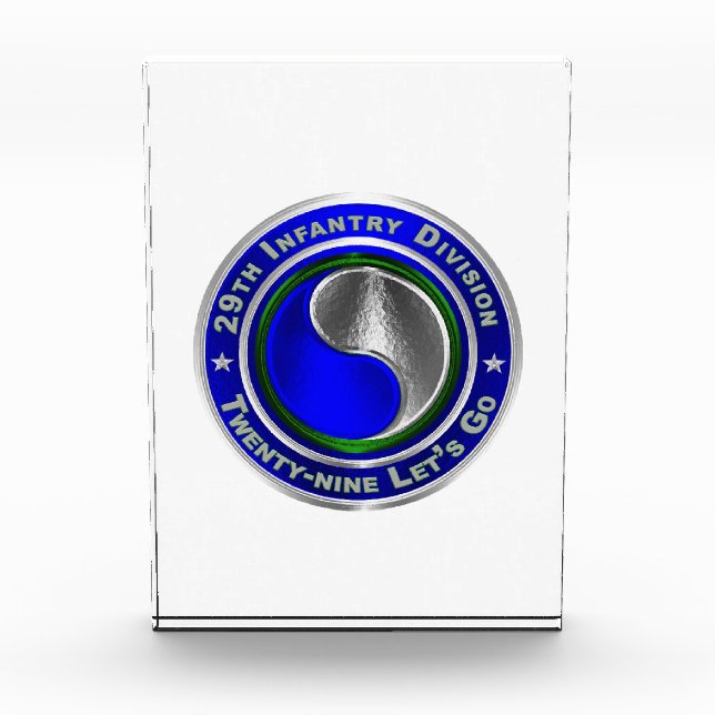 Bloc Photo 29e division d'infanterie (Devant)