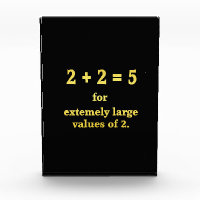 2 + 2 = 5 Blague de maths drôle