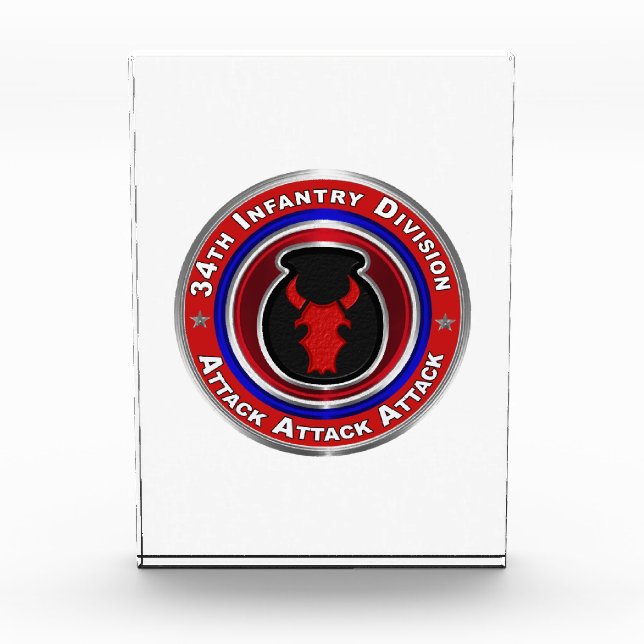 Bloc Photo 34e division d'infanterie (Devant)