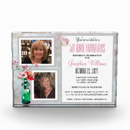 Bloc Photo 50 et Fab KEEPSAKE 50e fête d'anniversaire