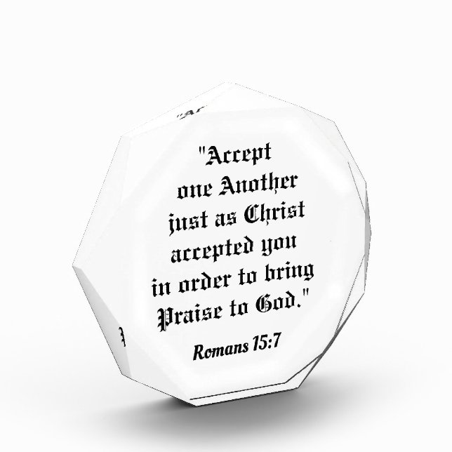 BLOC PHOTO ACCEPTER L'UN L'AUTRE (Gauche)