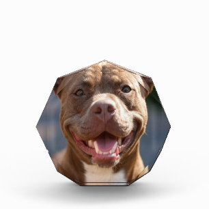 Bloc Photo Ajouter une Personnaliser photo Pit Bull