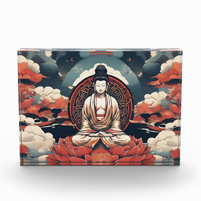 Bloc Photo Ambiance intérieure : Art bloc zen (Devant)