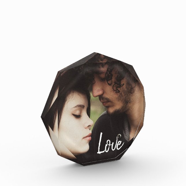 Bloc Photo Amour | Photo personnalisée (Gauche)