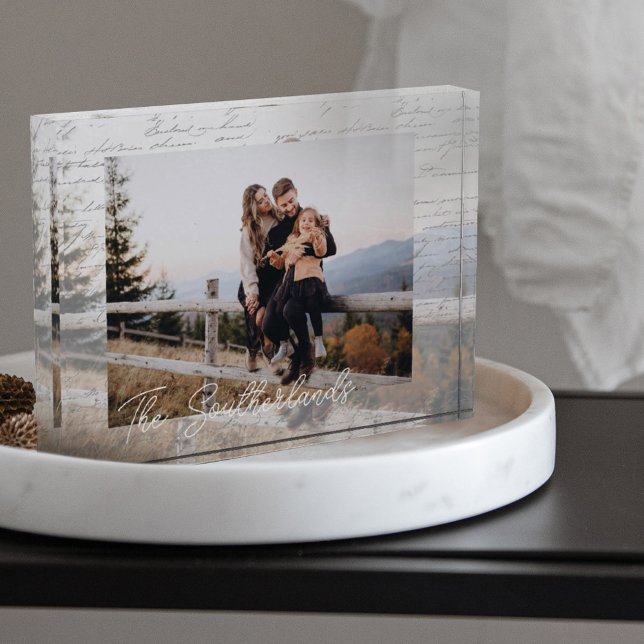 Bloc Photo Année Plein de souvenirs Famille Photo souvenir (Year Full of Memories Family Photo Memory Keepsake)