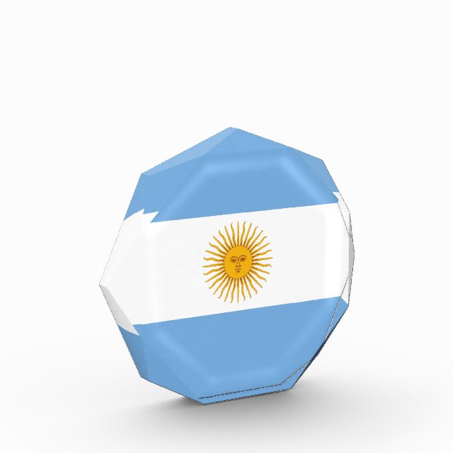 Bloc Photo Argentina flag (Gauche)
