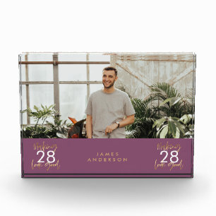 Bloc Photo Art moderne simple style élégant script phot