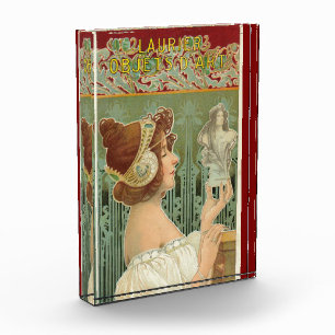 Bloc Photo Art nouveau femme Art français par henri livemont