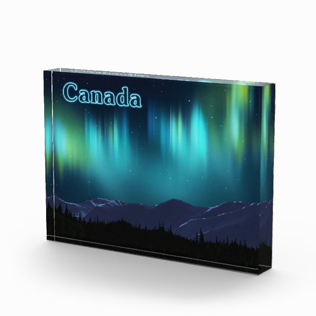Bloc Photo Aurora Borealis - Lumières du Nord (Droite)