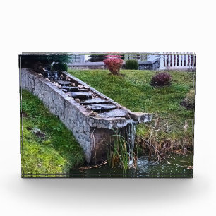 Bloc Photo Belle Cascade de Jardin – Nature Sauvage Roumanie