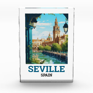 Bloc Photo Belle Séville Beauté de l'Andalousie Espagne Voyag